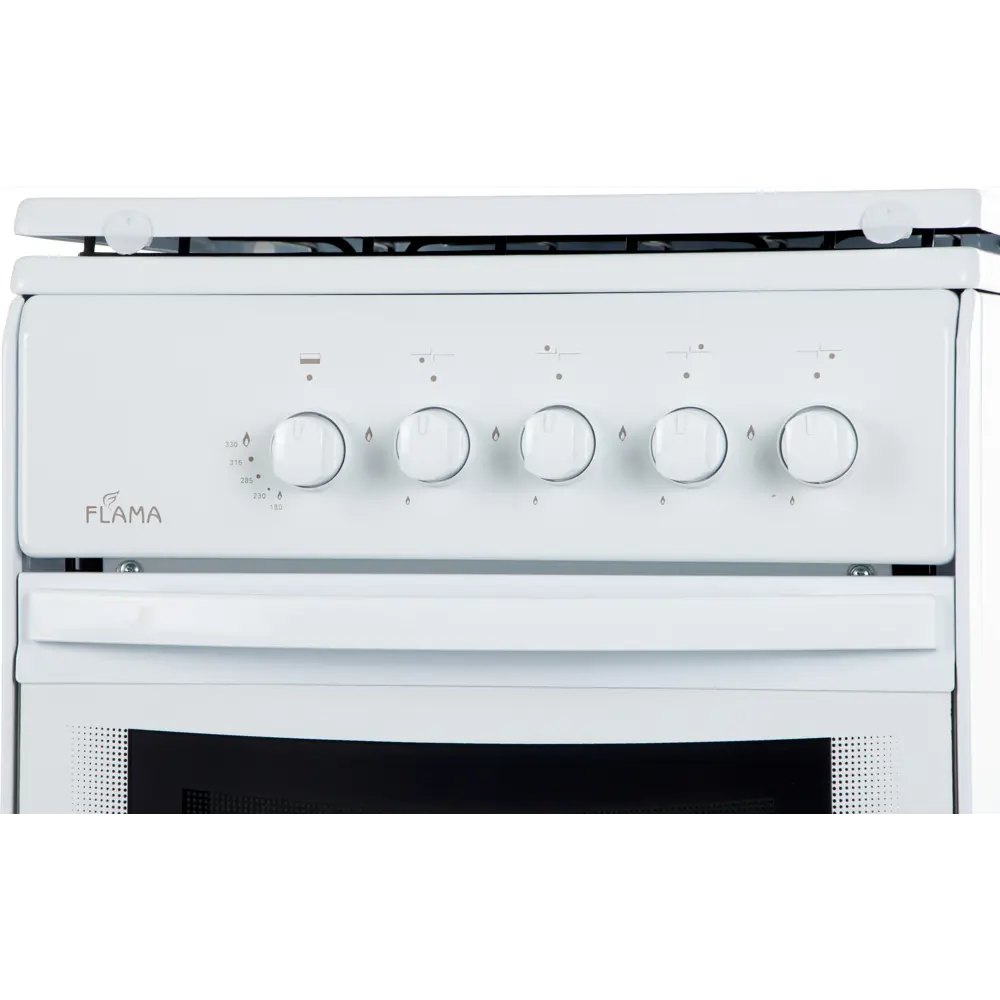 Фото 3 Газовая плита Flama RG 2401 W 50 см 4 конфорки цвет белый Фото 3 Газовая плита Flama RG 2401 W 50 см 4 конфорки цвет белый