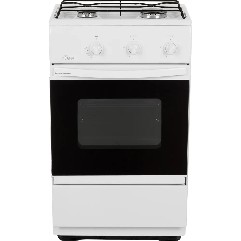Фото Газовая плита Flama CG 3202 W 50 см 2 конфорки цвет белый Фото Газовая плита Flama CG 3202 W 50 см 2 конфорки цвет белый