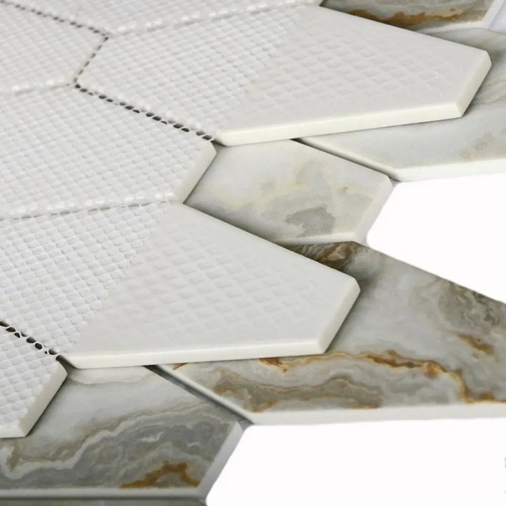 Фото 3 Декоративная мозаика Granito 23-00029116 Fontana Greatekb 27.1x30.7см цвет Серый / серебристый Фото 3 Декоративная мозаика Granito 23-00029116 Fontana Greatekb 27.1x30.7см цвет Серый / серебристый
