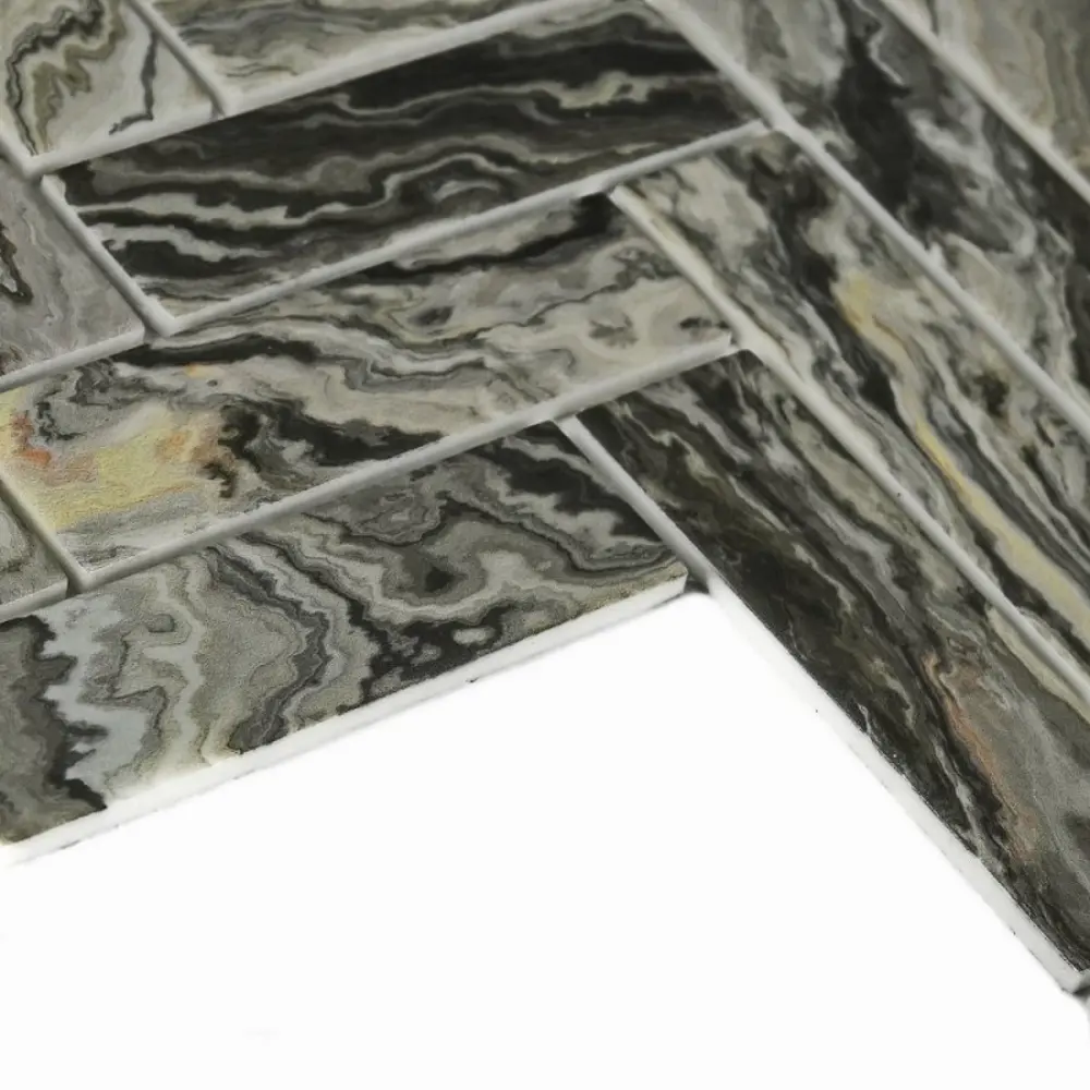 Фото 3 Декоративная мозаика Granito 23-00029118 Hadar Greyekb 26.8x28.6см цвет Серый / серебристый Фото 3 Декоративная мозаика Granito 23-00029118 Hadar Greyekb 26.8x28.6см цвет Серый / серебристый