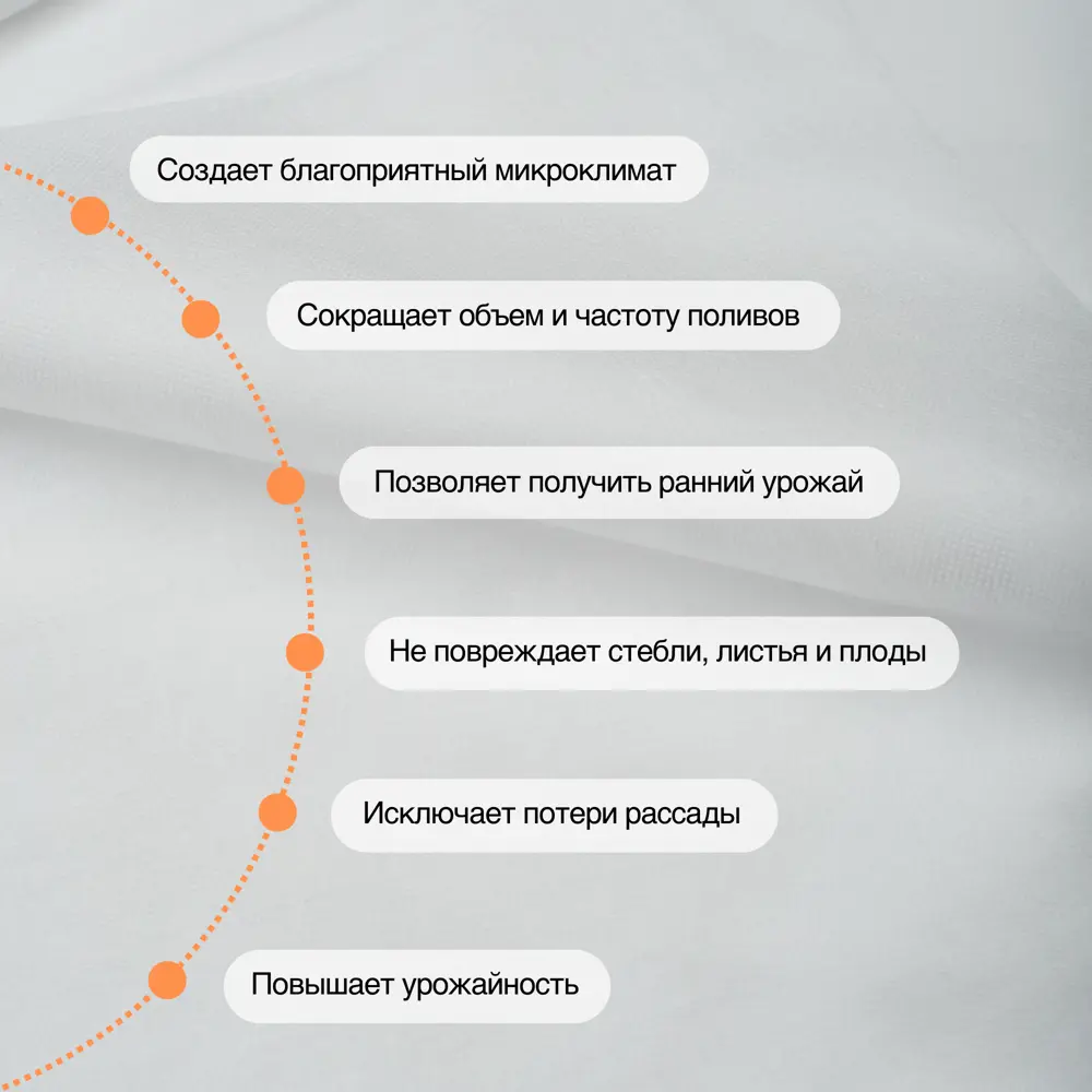 Фото 3 Укрывной материал Агротекс 30 г/м² 3.2 м x 10 м белый полипропилен Фото 3 Укрывной материал Агротекс 30 г/м² 3.2 м x 10 м белый полипропилен