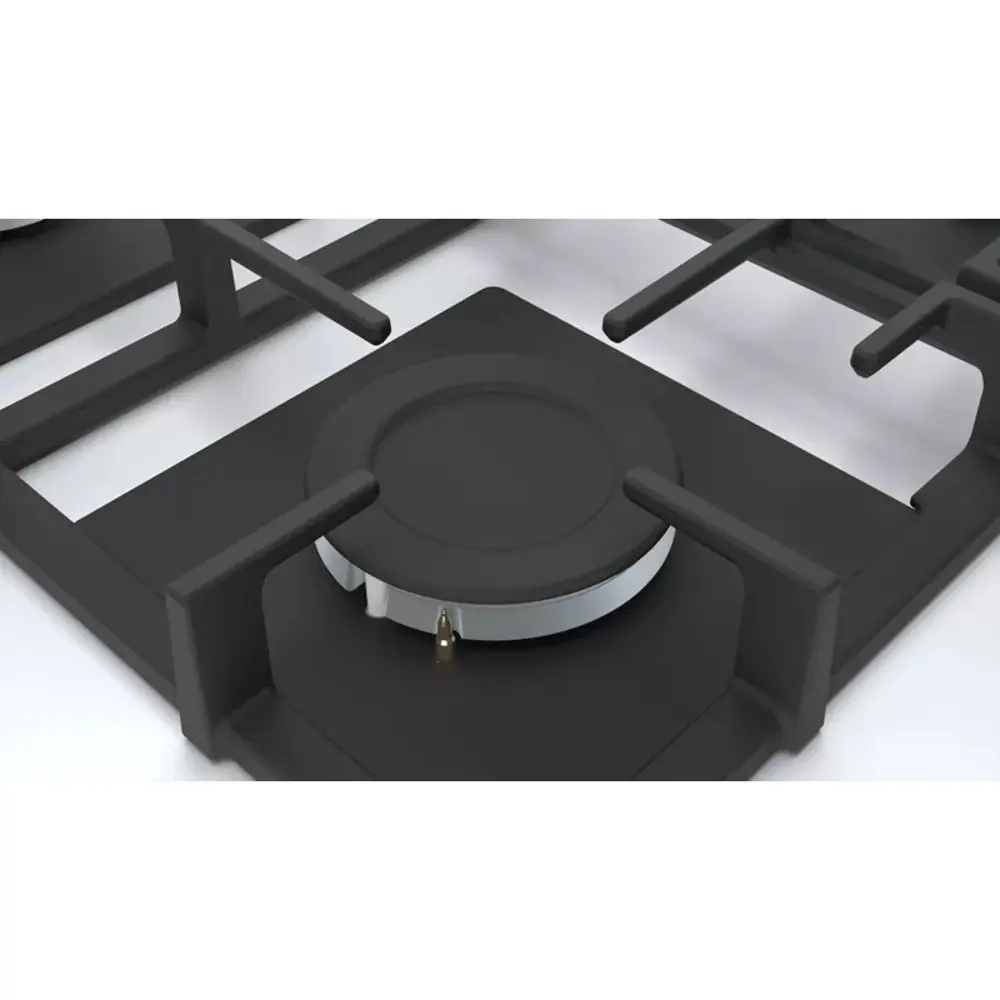 Фото 4 Газовая варочная панель Bosch POP6C2O92R 59 см 4 конфорки цвет белый Фото 4 Газовая варочная панель Bosch POP6C2O92R 59 см 4 конфорки цвет белый