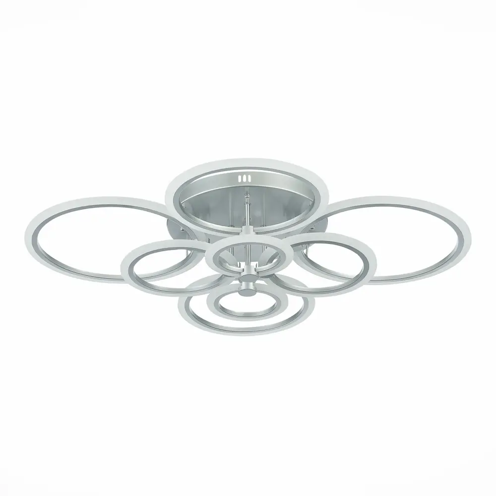 Фото 5 Светильник настенно-потолочный светодиодный Alma light AL5001C212SL Cresso 34 м² регулируемый белый свет цвет серый/серебристый Фото 5 Светильник настенно-потолочный светодиодный Alma light AL5001C212SL Cresso 34 м² регулируемый белый свет цвет серый/серебристый