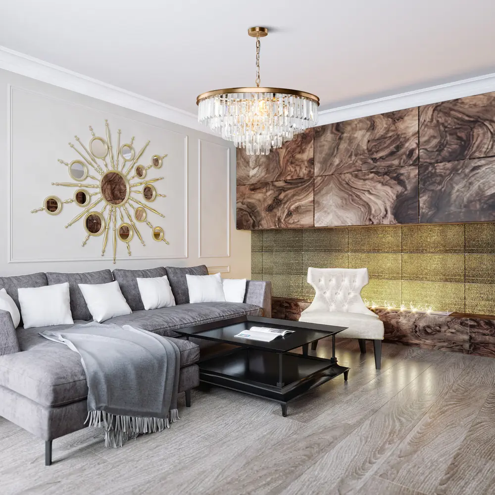 Фото 6 Люстра подвесная MAYTONI Revero MOD085PL-12BS 12 ламп 40 м² цвет разноцветный Фото 6 Люстра подвесная MAYTONI Revero MOD085PL-12BS 12 ламп 40 м² цвет разноцветный