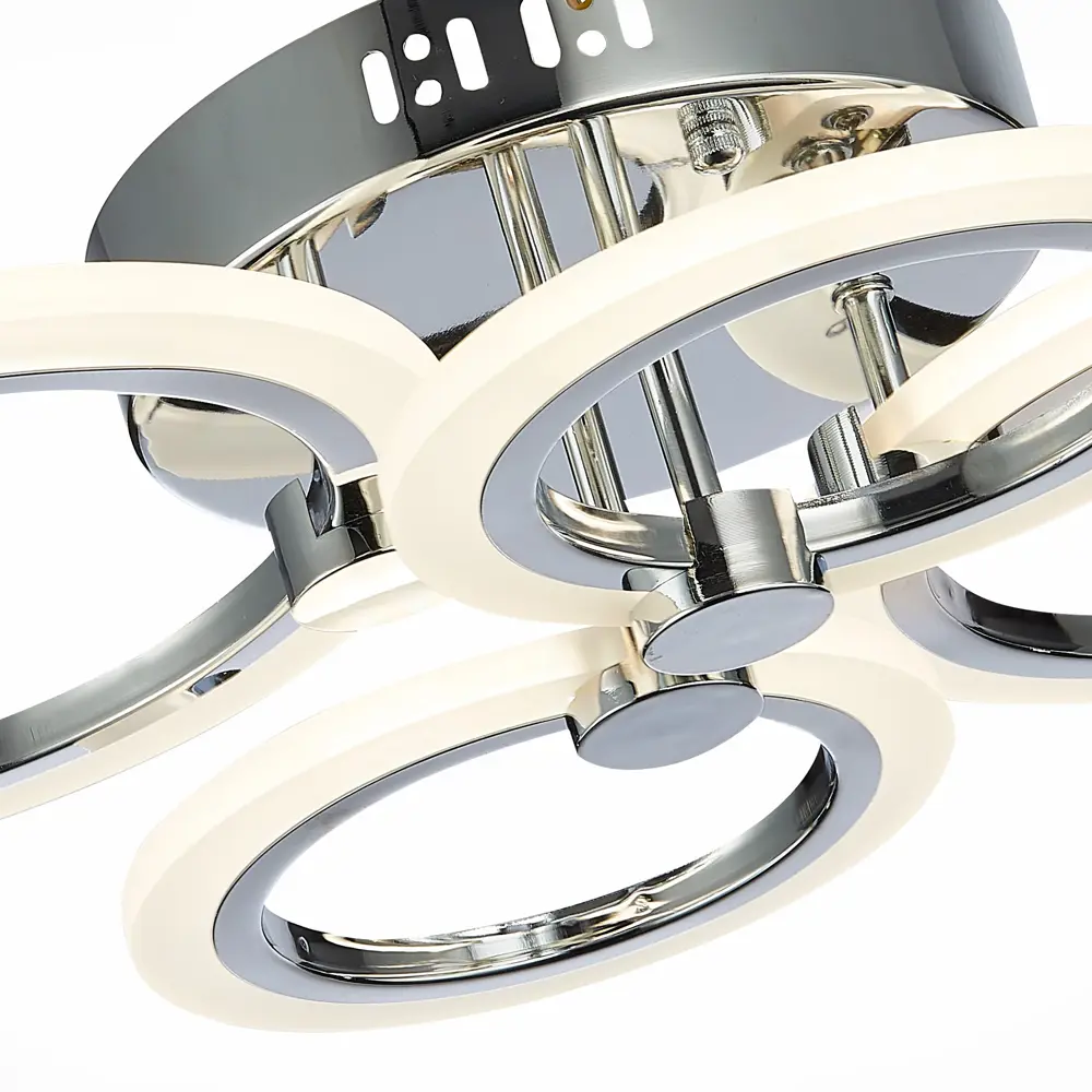 Фото 8 Люстра потолочная светодиодная Alma light Cresso AL5001C72CH 12 м² регулируемый белый свет цвет серый/серебристый Фото 8 Люстра потолочная светодиодная Alma light Cresso AL5001C72CH 12 м² регулируемый белый свет цвет серый/серебристый