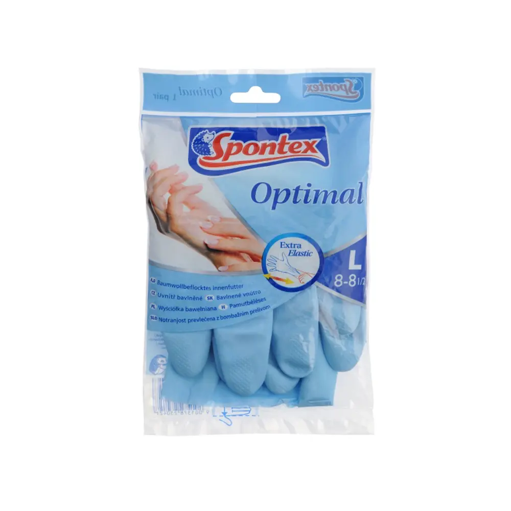 Фото Перчатки Spontex Optimal хлопковые со вставкой, разм. L Фото Перчатки Spontex Optimal хлопковые со вставкой, разм. L