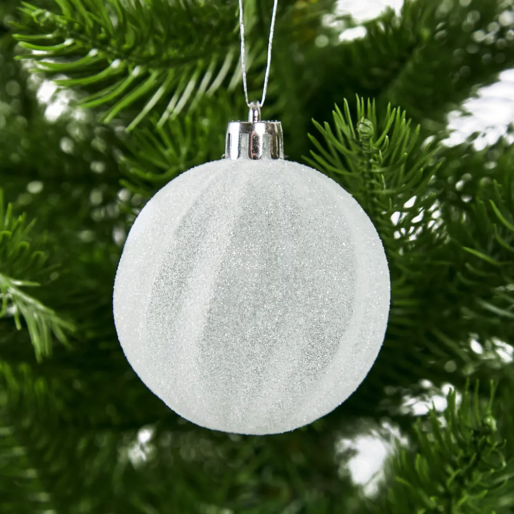 Фото 33 Набор новогодних шаров Christmas ø5-6 см цвет синий 25 шт.