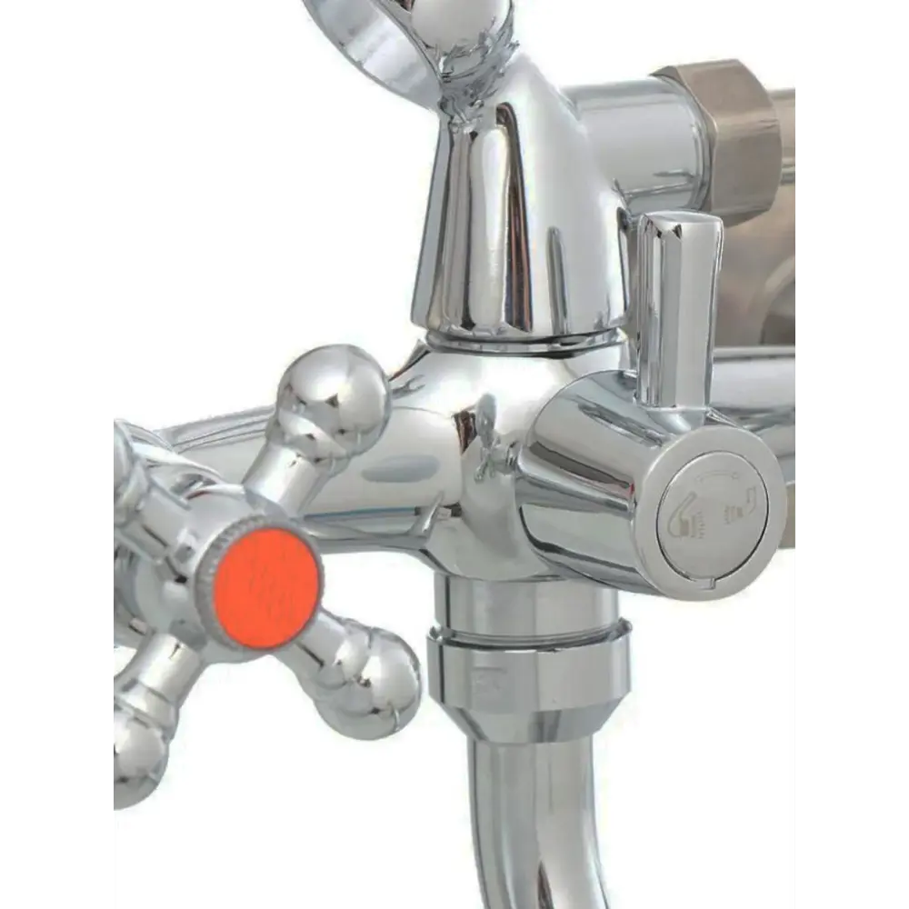 Фото 4 Смеситель для ванны Econoce Ec0490 EC0492 двухвентильный с душевой лейкой цвет хром