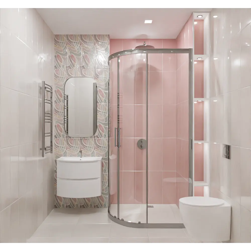 Фото 7 Плитка настенная Azori Brillo Struttura 20.1x50.5 см 1.32 м² глянцевая цвет разноцветный Фото 7 Плитка настенная Azori Brillo Struttura 20.1x50.5 см 1.32 м² глянцевая цвет разноцветный