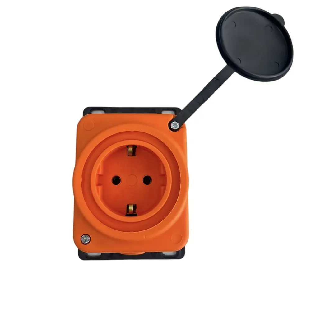 Фото 3 Розетка с вилкой Ne-ad NVO-KI-COMBI-K-1-V-16-54-ORANGE с заземлением и крышкой 230 В 16 A цвет оранжевый Фото 3 Розетка с вилкой Ne-ad NVO-KI-COMBI-K-1-V-16-54-ORANGE с заземлением и крышкой 230 В 16 A цвет оранжевый