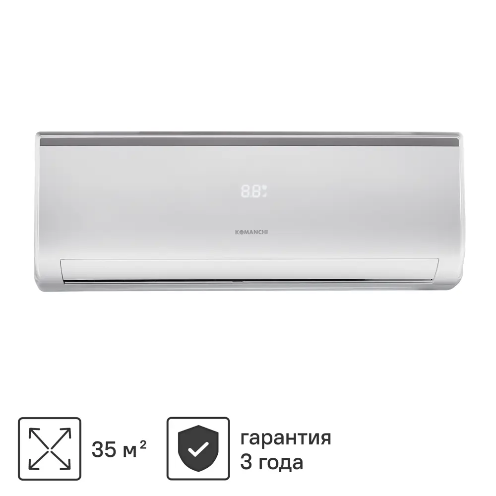 Фото Сплит-система инверторная Komanchi KATI-12H/N1 12K BTU охлаждение/обогрев Фото Сплит-система инверторная Komanchi KATI-12H/N1 12K BTU охлаждение/обогрев