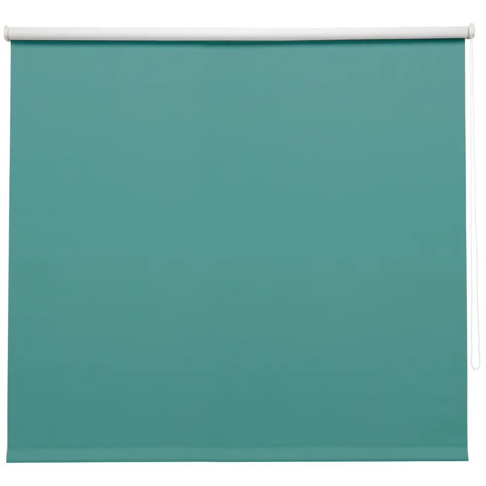 Фото Штора рулонная блэкаут Inspire Santos 140x175 см бирюзовая Celadon 2 Фото Штора рулонная блэкаут Inspire Santos 140x175 см бирюзовая Celadon 2