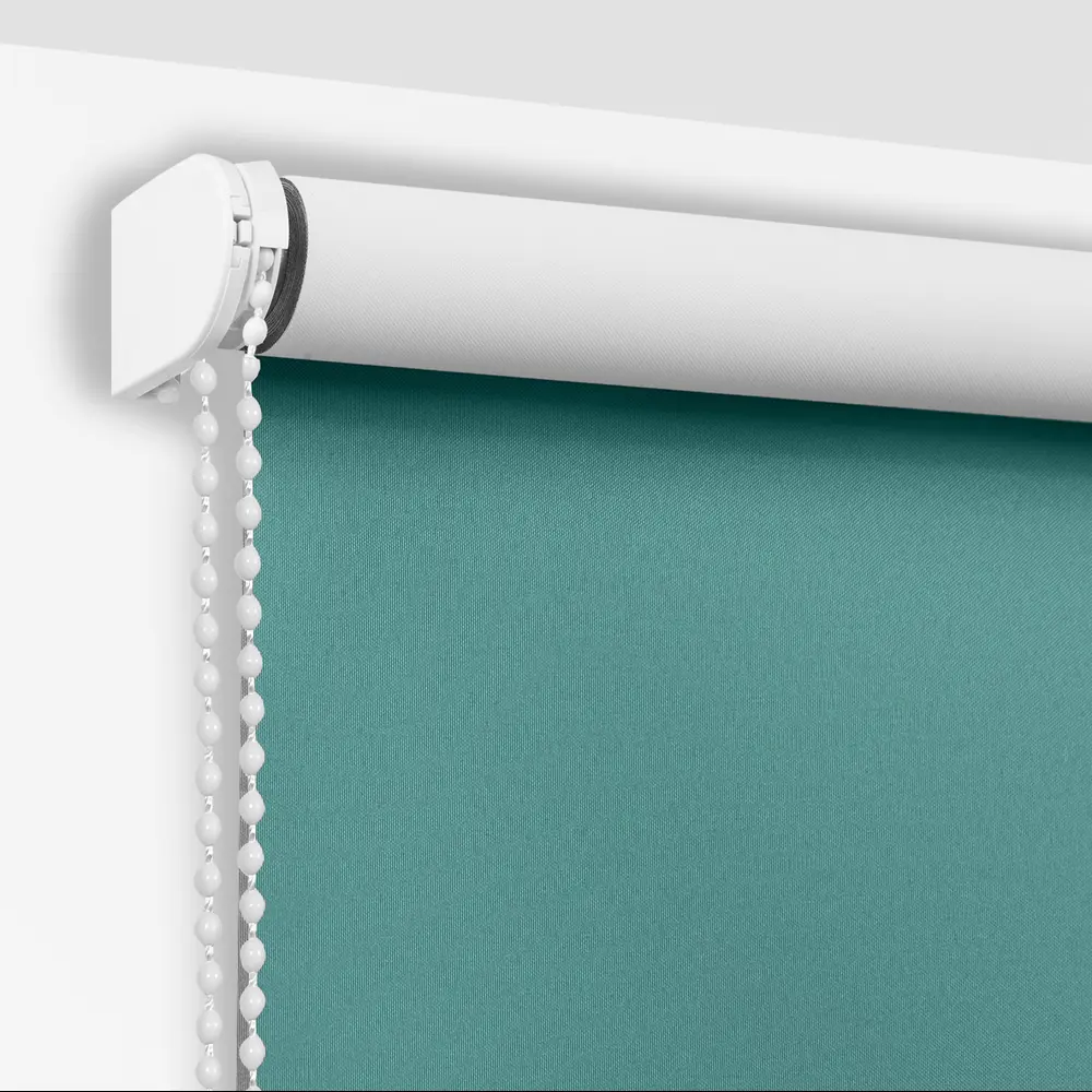 Фото 3 Штора рулонная блэкаут Inspire Santos 160x175 см бирюзовая Celadon 2 Фото 3 Штора рулонная блэкаут Inspire Santos 160x175 см бирюзовая Celadon 2