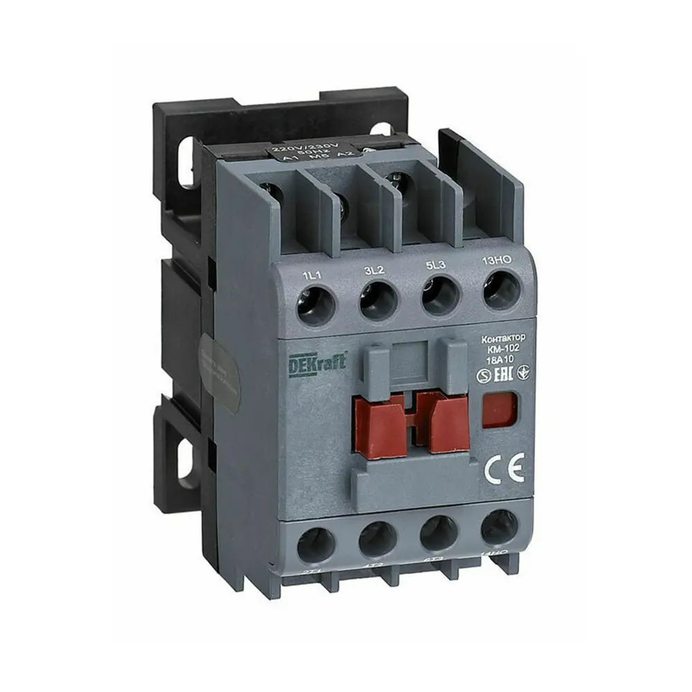 Фото Контактор Dekraft 22003DEK 18 А 220-230 В Фото Контактор Dekraft 22003DEK 18 А 220-230 В