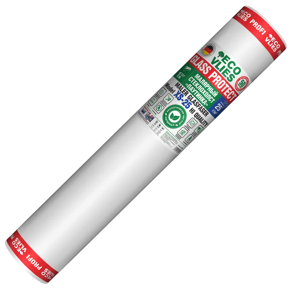 Фото Малярный стеклохолст Паутинка Ecovlies Glass Protect XS25 50125 Фото Малярный стеклохолст Паутинка Ecovlies Glass Protect XS25 50125