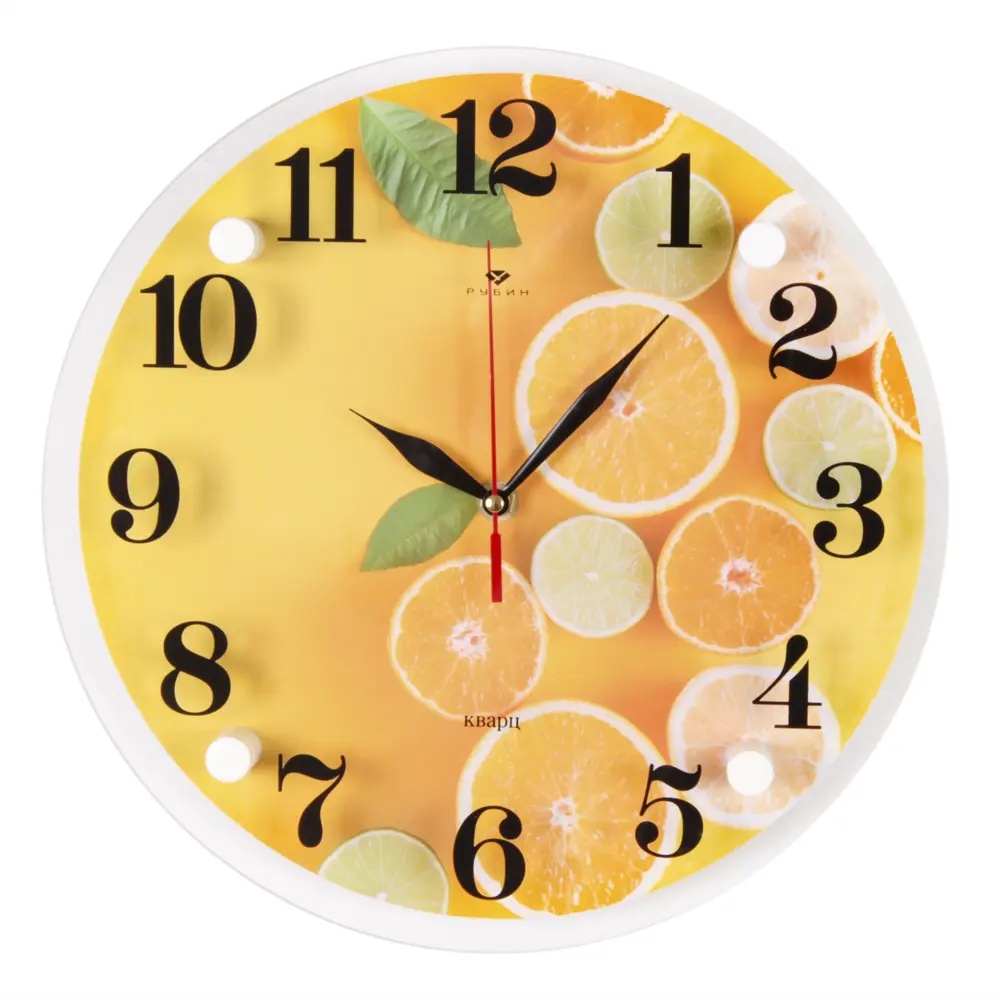 Фото Настенные часы Рубин 1345887 30 см Фото Настенные часы Рубин 1345887 30 см
