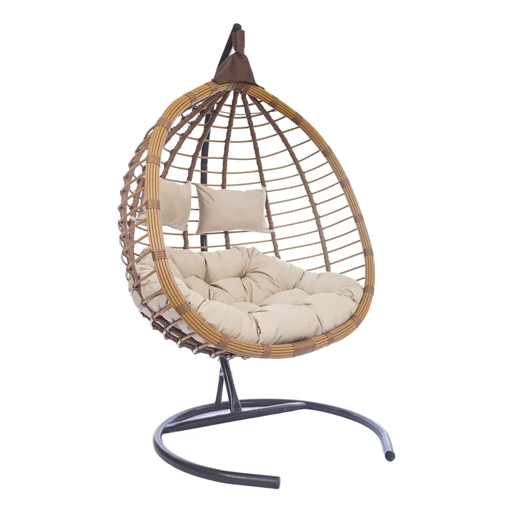 Фото 2 Кресло подвесное Laura outdoor HST-402 Hasta 2-х местные до 140 кг коричневый Фото 2 Кресло подвесное Laura outdoor HST-402 Hasta 2-х местные до 140 кг коричневый