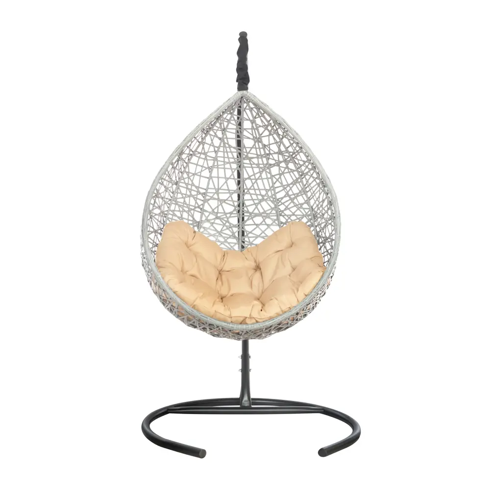Фото 2 Кресло подвесное Laura outdoor VLC-501 Valencia 1-но местные до 130 кг серый/серебристый Фото 2 Кресло подвесное Laura outdoor VLC-501 Valencia 1-но местные до 130 кг серый/серебристый