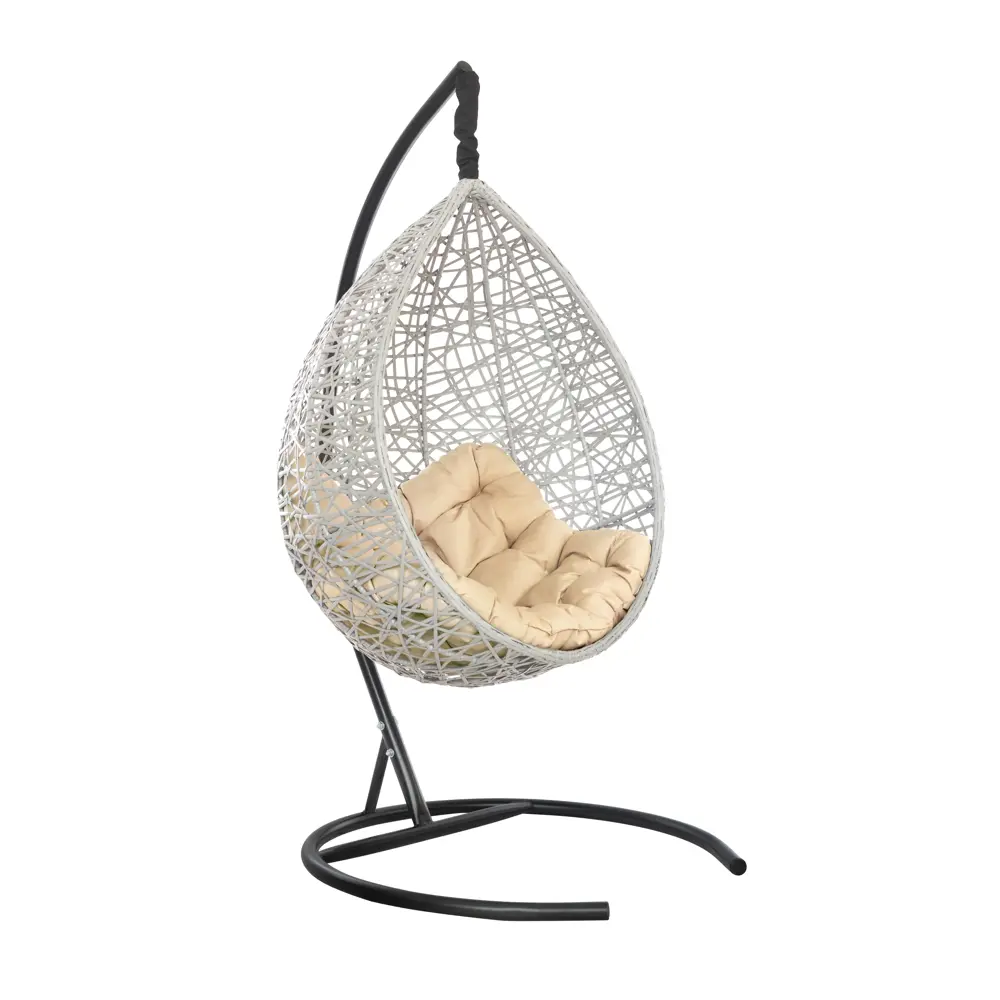 Фото Кресло подвесное Laura outdoor VLC-501 Valencia 1-но местные до 130 кг серый/серебристый Фото Кресло подвесное Laura outdoor VLC-501 Valencia 1-но местные до 130 кг серый/серебристый