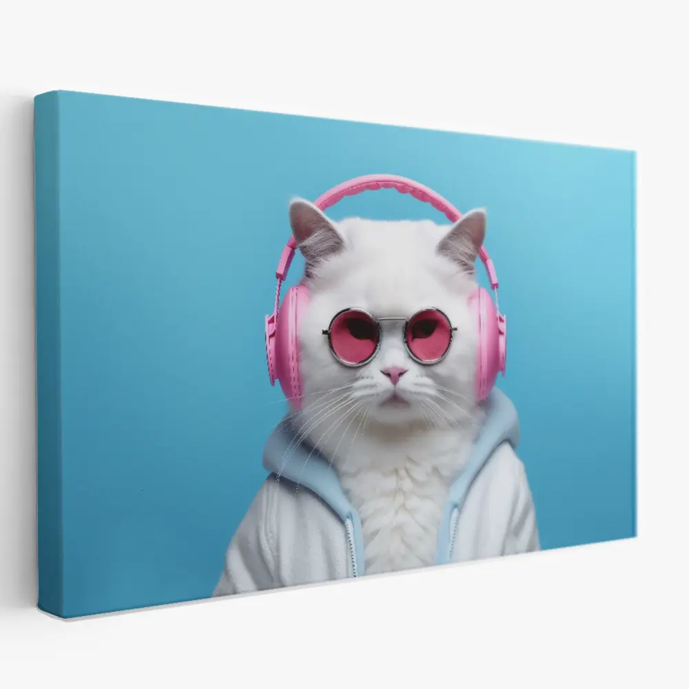 Фото Картина в раме Симфония "Серия Стильные кошки" 1-209, 40x50 см Фото Картина в раме Симфония "Серия Стильные кошки" 1-209, 40x50 см