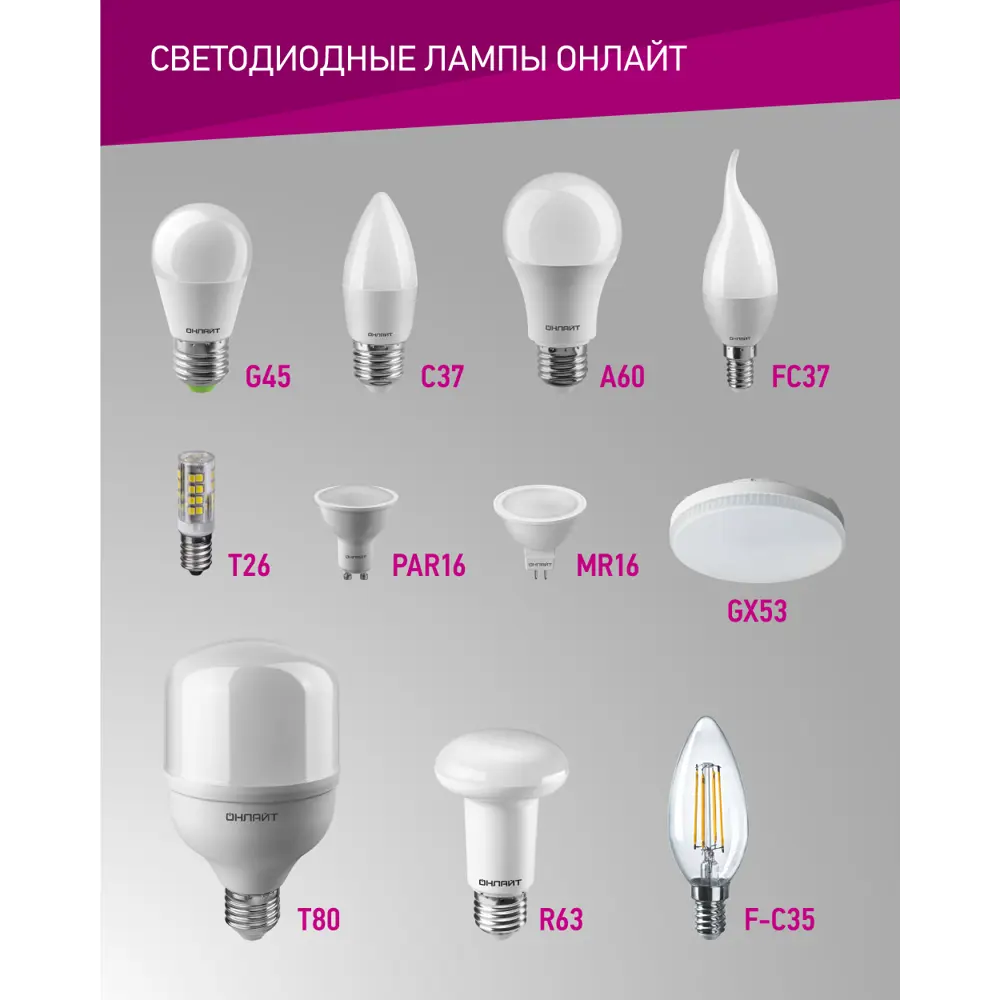 Фото 8 Набор ламп светодиодных Онлайт GX53 220 В 15 Вт таблетка матовая 1200 Лм нейтральный белый свет 10 шт Фото 8 Набор ламп светодиодных Онлайт GX53 220 В 15 Вт таблетка матовая 1200 Лм нейтральный белый свет 10 шт