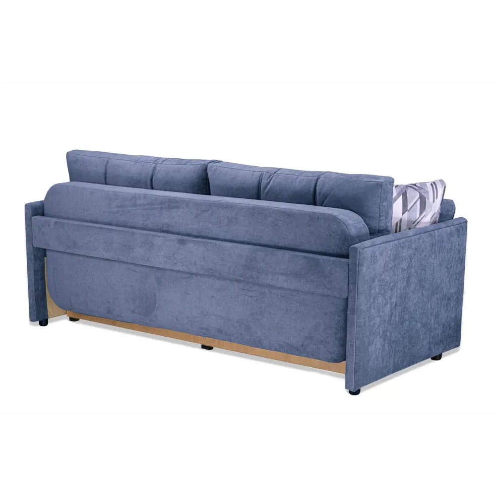 Фото 8 Диван Ramart design Эдит 206x92x103 см велюр цвет синий Фото 8 Диван Ramart design Эдит 206x92x103 см велюр цвет синий
