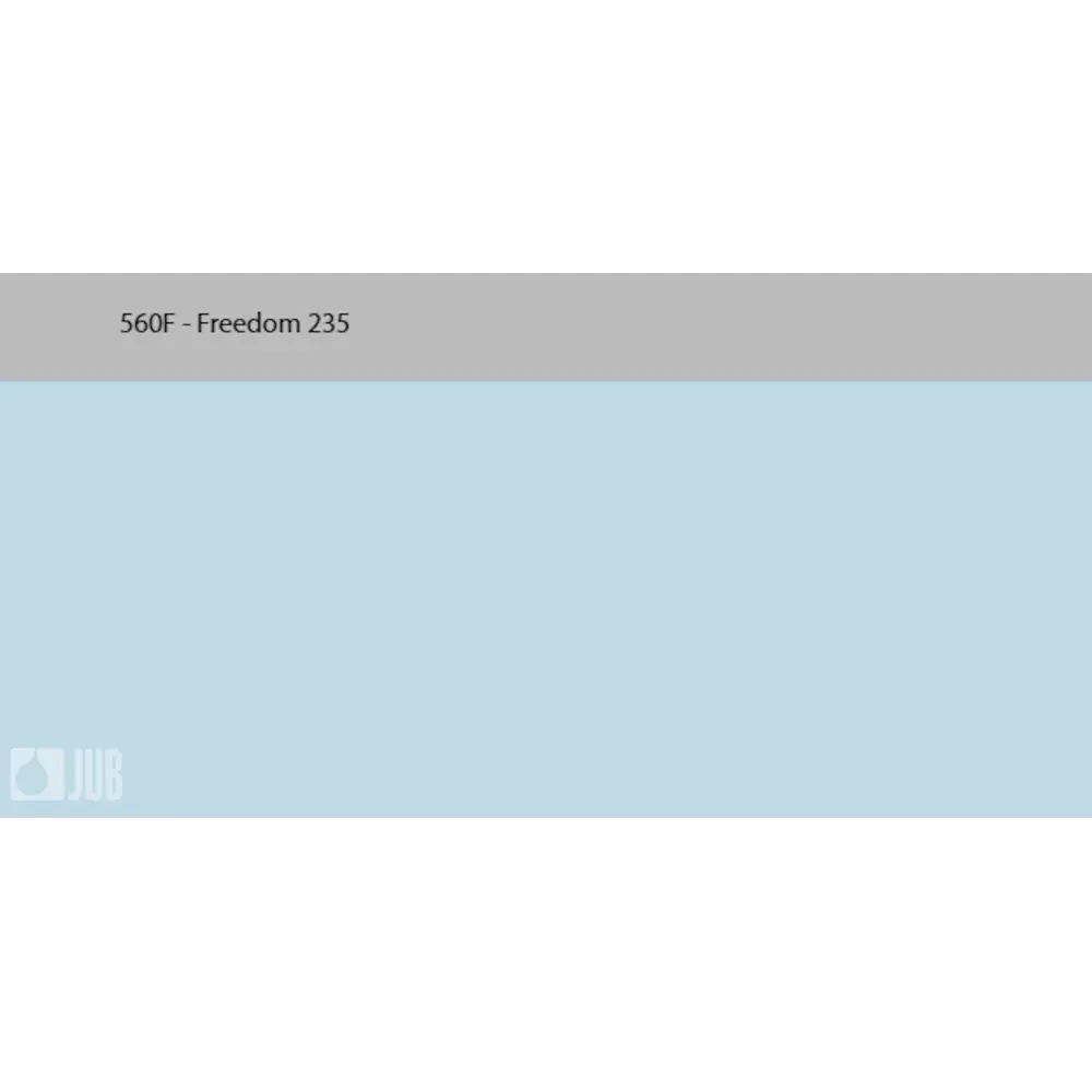 Фото 2 Краска фасадная Jub Acrilcolor 1009797-560f цвет голубой матовый база A 2 л