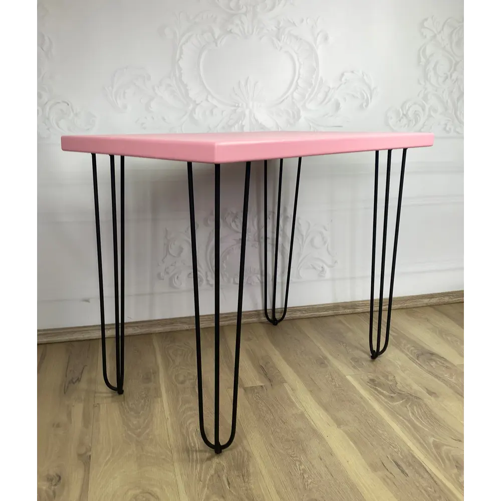 Фото 3 Кухонный стол прямоугольный Solarius Loft 710-10018 120x75x75 см дерево цвет розовый Фото 3 Кухонный стол прямоугольный Solarius Loft 710-10018 120x75x75 см дерево цвет розовый