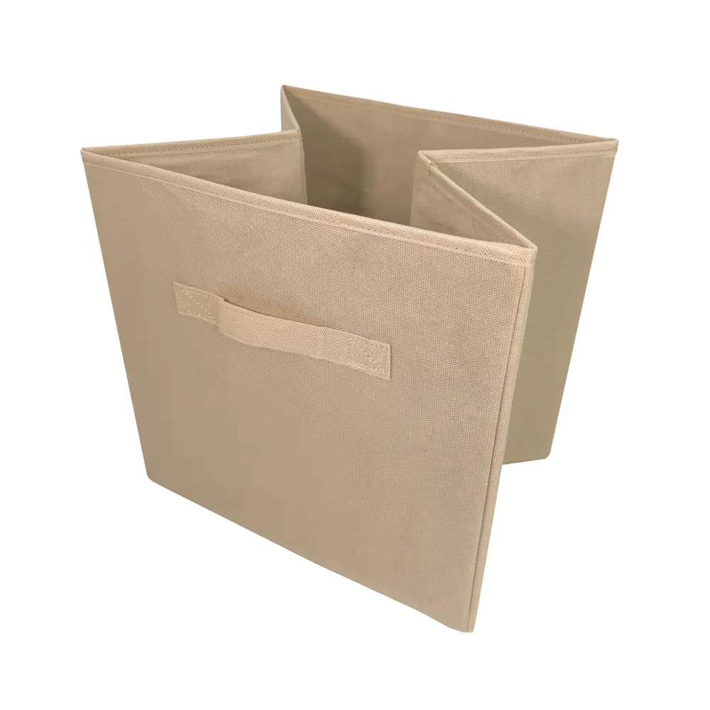 Фото 4 Коробка Al posto 31x31x31 см картон цвет бежевый Фото 4 Коробка Al posto 31x31x31 см картон цвет бежевый