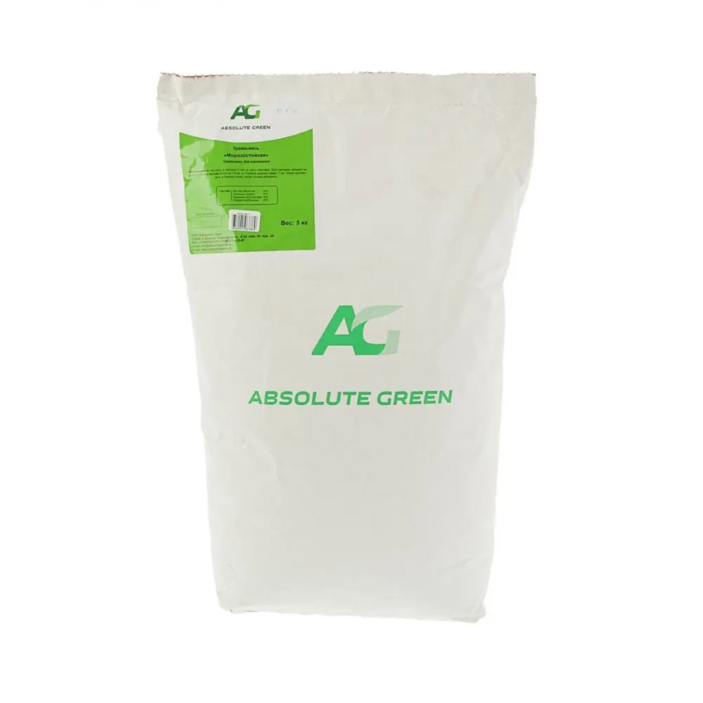 Фото Семена газона Absolute Green Морозостойкая 5 кг Фото Семена газона Absolute Green Морозостойкая 5 кг