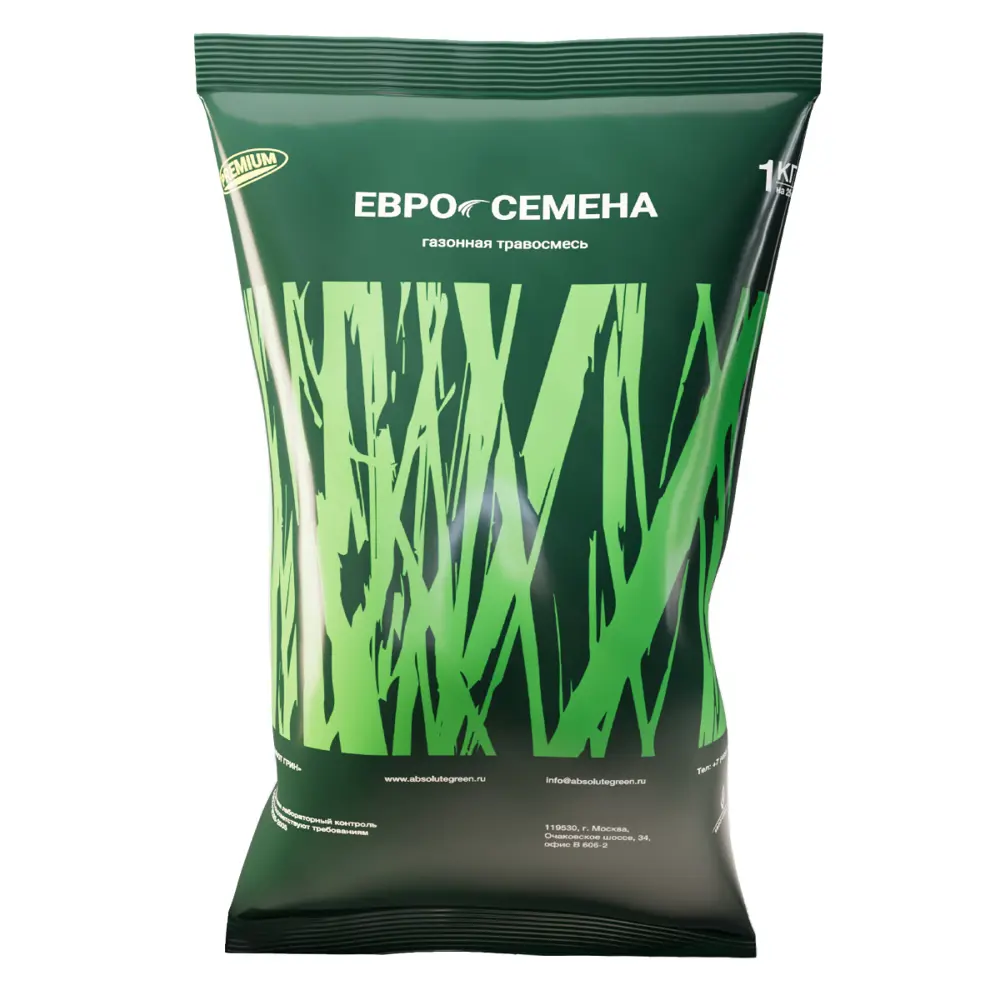 Фото 2 Газон Универсальный ЕвроСемена 707 Евро-Универсал Бюджет 1 кг Фото 2 Газон Универсальный ЕвроСемена 707 Евро-Универсал Бюджет 1 кг
