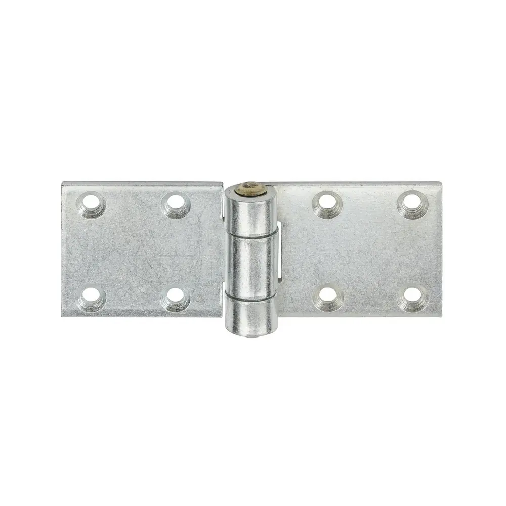 Фото Петля широкая французская extra-прочная Vormann 130x50x4 мм оцинкованная латунный штифт