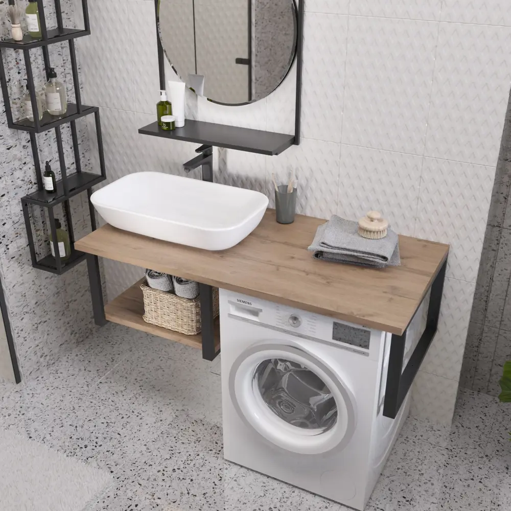 Фото 7 Столешница 1Marka Grunge Loft 120 дуб вотан Фото 7 Столешница 1Marka Grunge Loft 120 дуб вотан