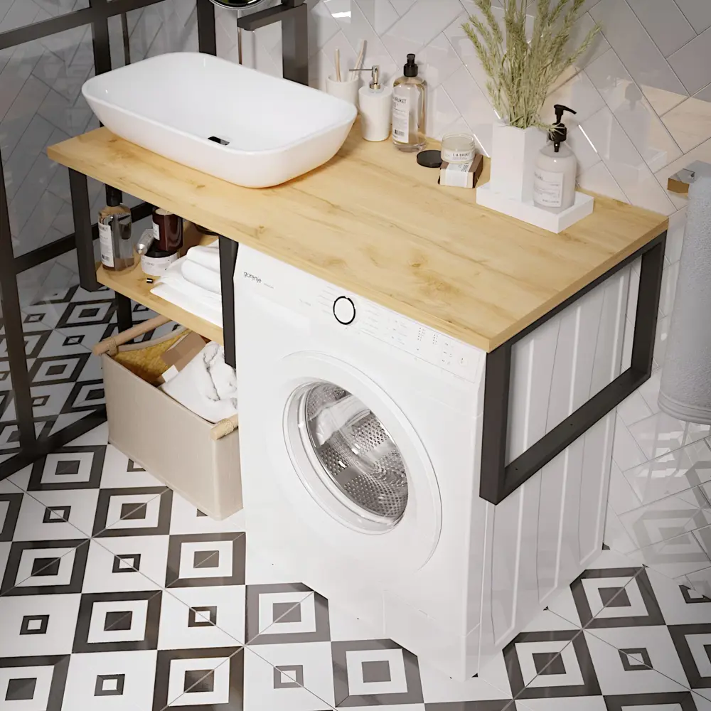 Фото Столешница 1Marka Grunge Loft 120 дуб вотан Фото Столешница 1Marka Grunge Loft 120 дуб вотан