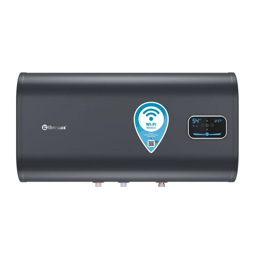 Фото Накопительный водонагреватель электрический 50 л Thermex ID 50 H (pro) Wi-Fi 2 кВт нержавеющая сталь мокрый ТЭН Фото Накопительный водонагреватель электрический 50 л Thermex ID 50 H (pro) Wi-Fi 2 кВт нержавеющая сталь мокрый ТЭН