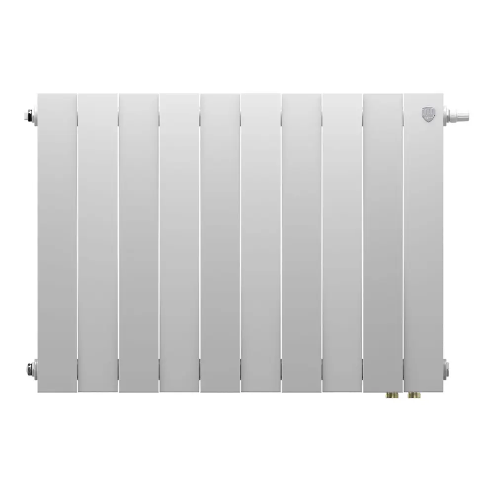 Фото 2 Радиатор Royal thermo Pianoforte 500/80 биметалл 10 секций нижнее подключение цвет bianco traffico Фото 2 Радиатор Royal thermo Pianoforte 500/80 биметалл 10 секций нижнее подключение цвет bianco traffico
