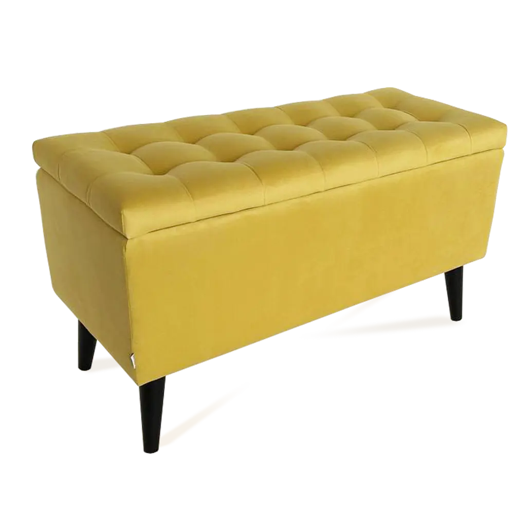 Фото Пуф El todo Одри 36x48x82 см цвет желтый Фото Пуф El todo Одри 36x48x82 см цвет желтый