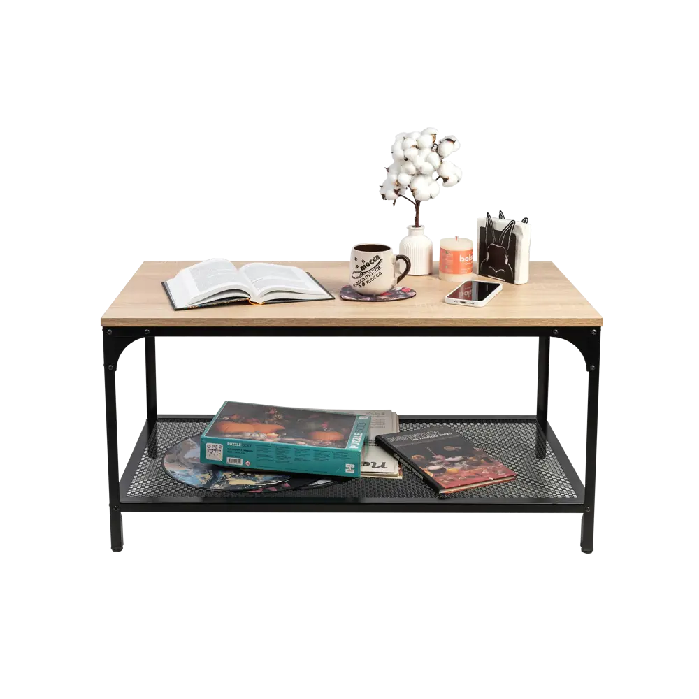 Фото 2 Стол журнальный Veranda Фламинго 90x46см ЛДСП цвет черный