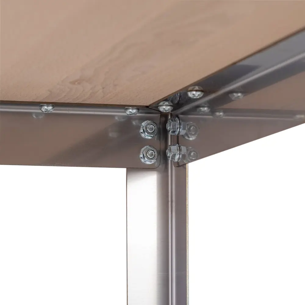 Фото 8 Кондитерский стол Veranda с обвязкой 100x60x85см дерево и нержавеющая сталь Фото 8 Кондитерский стол Veranda с обвязкой 100x60x85см дерево и нержавеющая сталь