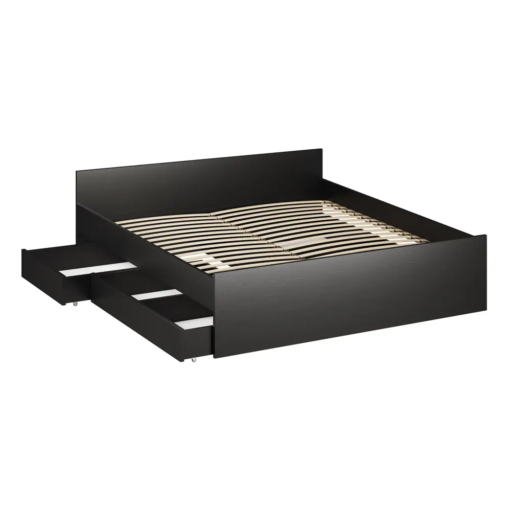 Фото 4 Кровать двуспальная Гуд Лакк Орион С-2022.6 186x65x206 см цвет венге Фото 4 Кровать двуспальная Гуд Лакк Орион С-2022.6 186x65x206 см цвет венге