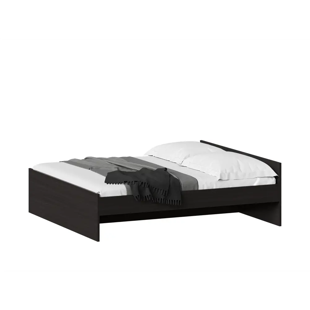 Фото 2 Кровать двуспальная Гуд Лакк Орион С-2022.6 186x65x206 см цвет венге Фото 2 Кровать двуспальная Гуд Лакк Орион С-2022.6 186x65x206 см цвет венге