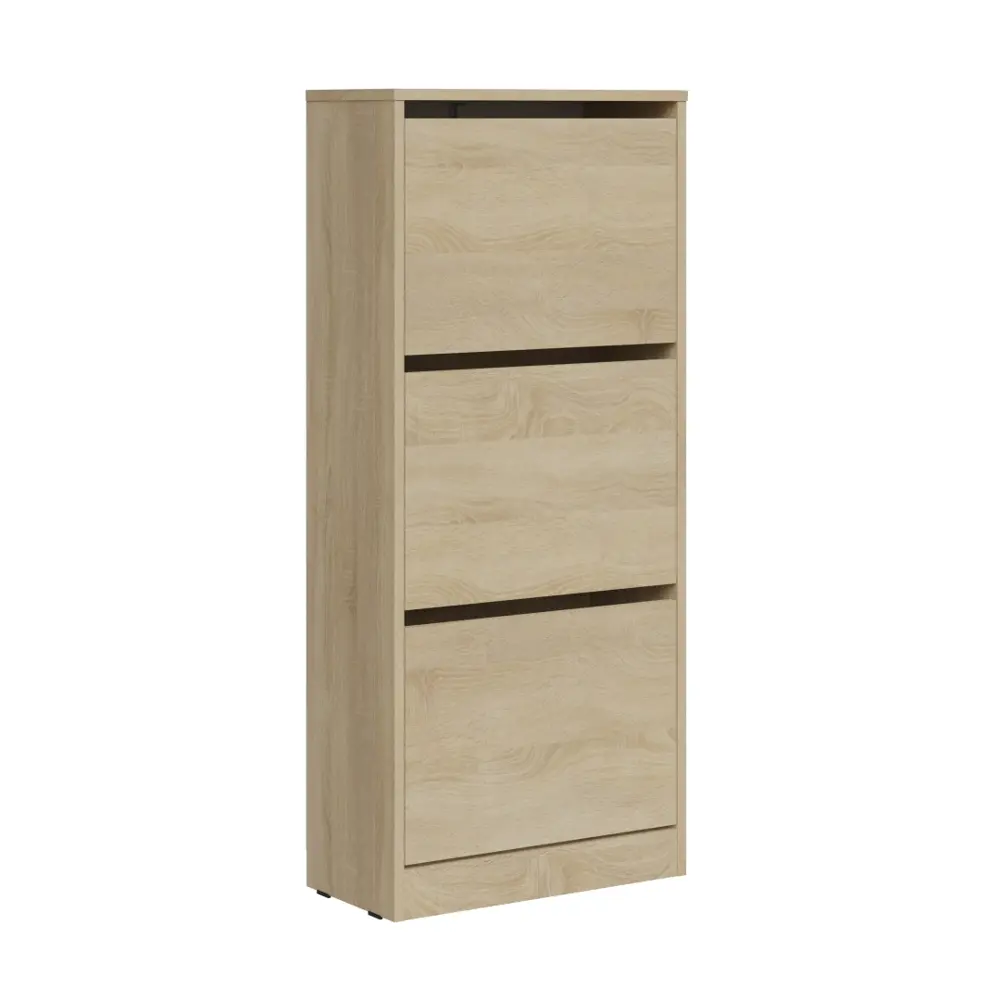 Фото Шкаф для обуви Мебель м 51.3x113.9x25.5 см лдсп цвет дуб сонома