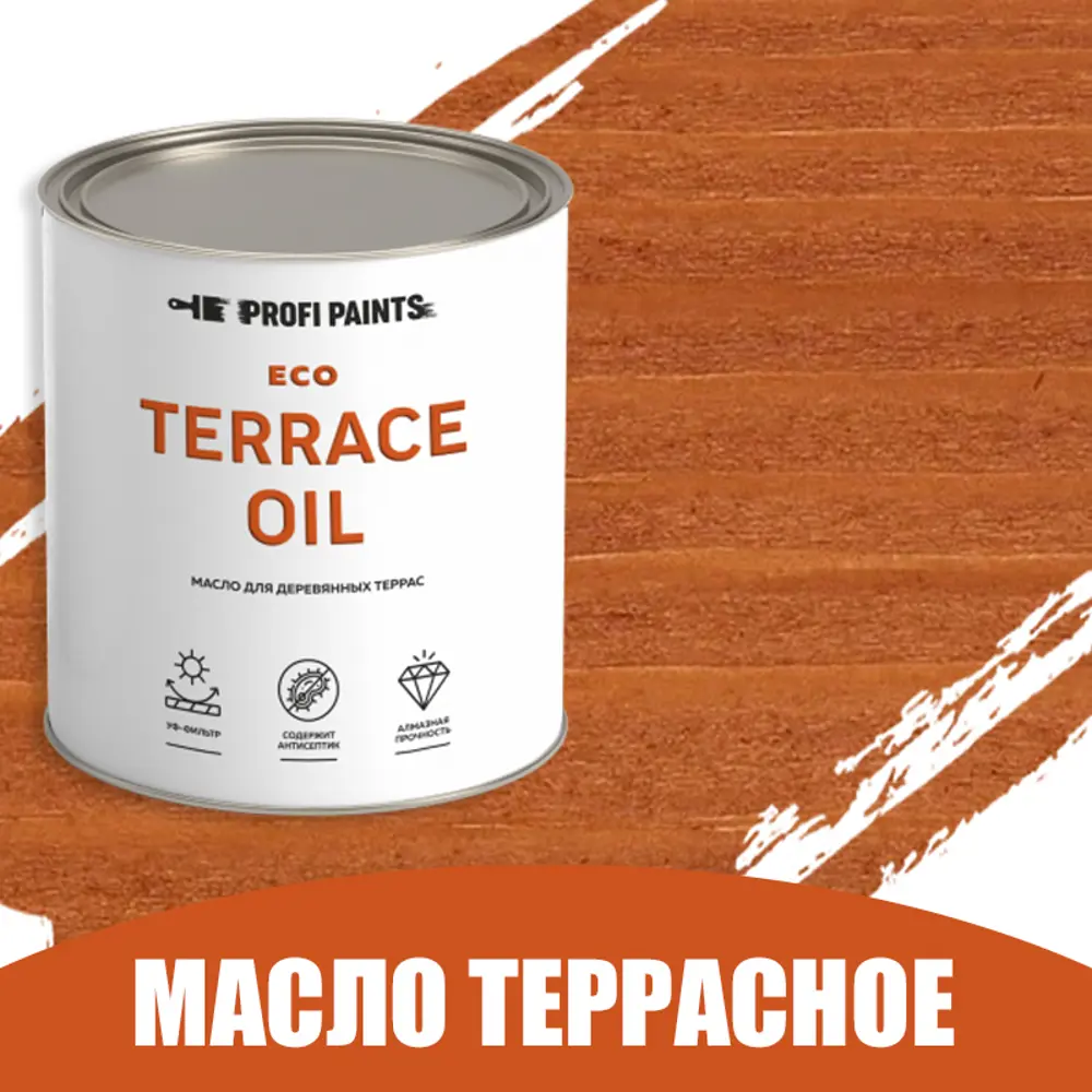 Фото Масло для дерева износостойкое Profipaints Eco Terrace Oil 0.9 л Вишня Фото Масло для дерева износостойкое Profipaints Eco Terrace Oil 0.9 л Вишня