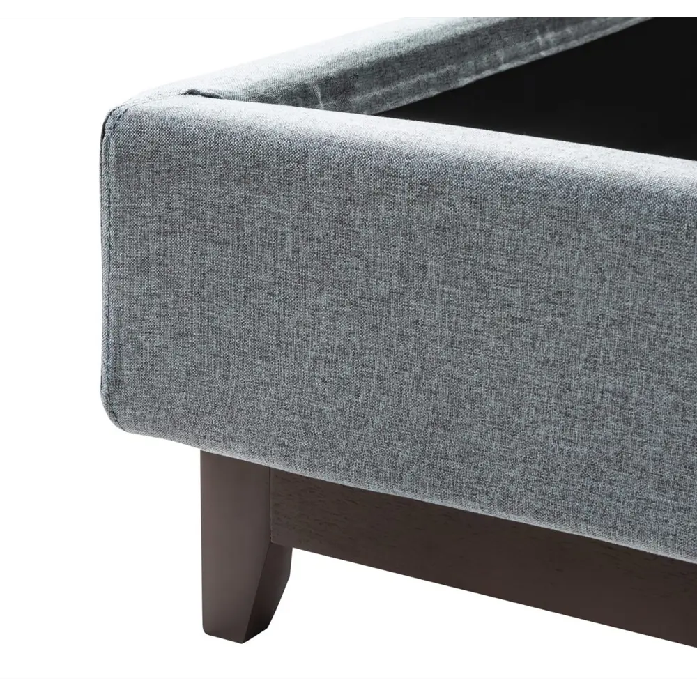 Фото 5 Кровать с подъемным механизмом R-home Кровать с ортопедическим основанием 1.6 сканди лайт грей 160x200 см Бук цвет серый Фото 5 Кровать с подъемным механизмом R-home Кровать с ортопедическим основанием 1.6 сканди лайт грей 160x200 см Бук цвет серый