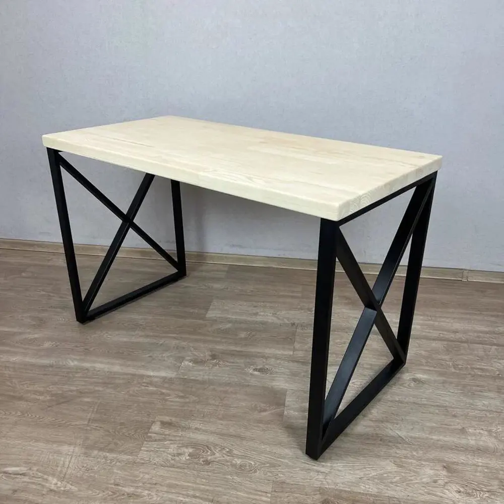 Фото Стол прямоугольный Solarius Loft 702-10009 140x60 см дерево цвет сосна Фото Стол прямоугольный Solarius Loft 702-10009 140x60 см дерево цвет сосна