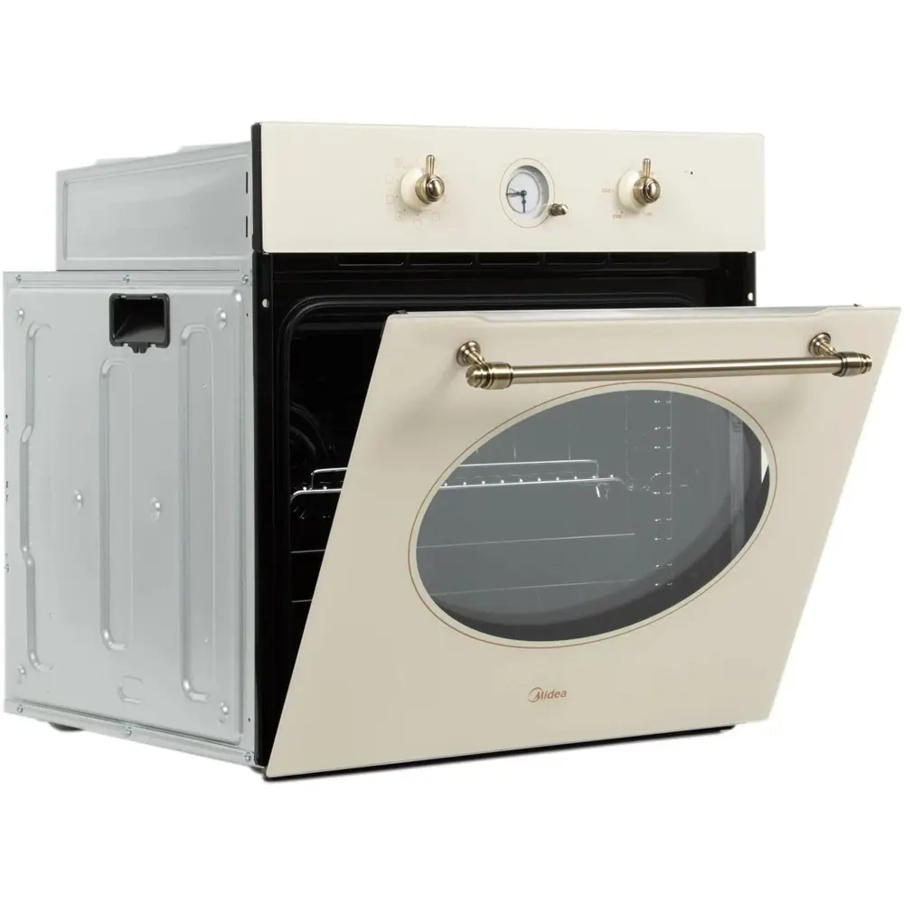 Фото Электрический встраиваемый духовой шкаф Midea MO5810VRGIB 59.5x59.5x57.5 см цвет бежевый Фото Электрический встраиваемый духовой шкаф Midea MO5810VRGIB 59.5x59.5x57.5 см цвет бежевый