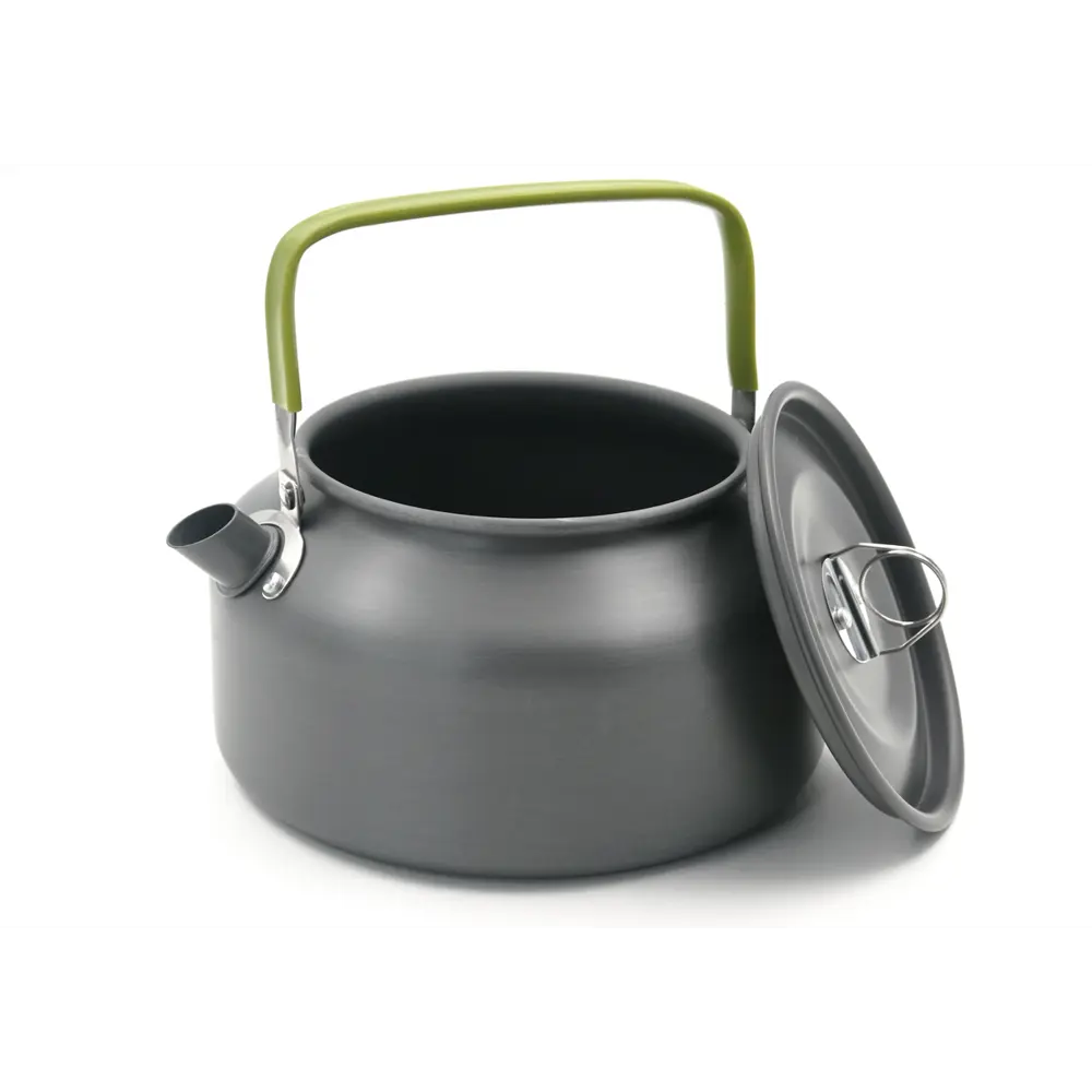 Фото 2 Чайник Kitoki М7759519 анодированный алюминий цвет серо-зеленый Фото 2 Чайник Kitoki М7759519 анодированный алюминий цвет серо-зеленый