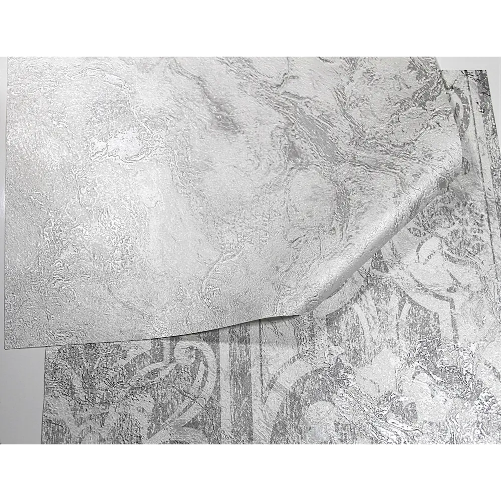 Фото 5 Обои флизелиновые Adawall Indigo белые 1.06 м 4712-1