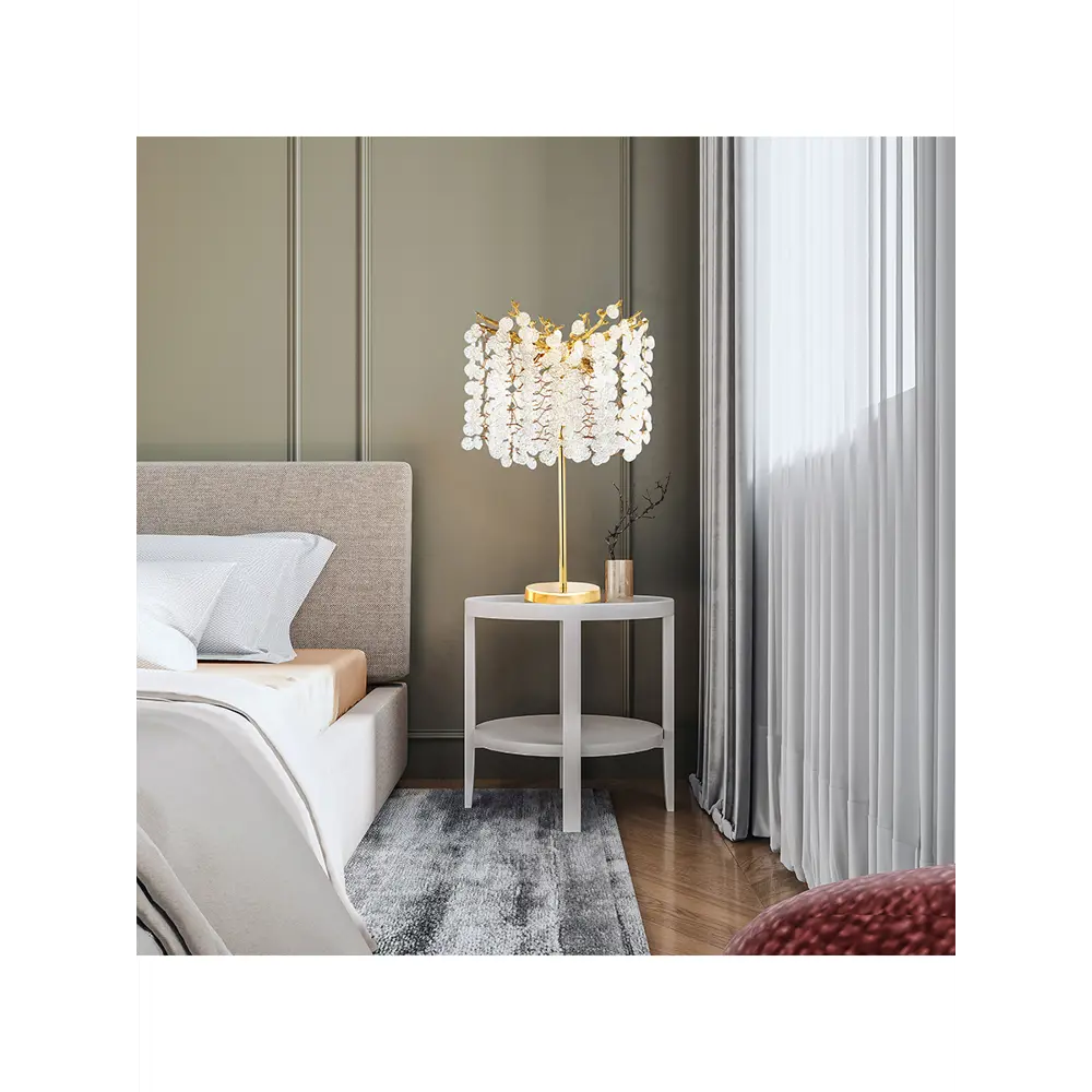 Фото 2 Настольная лампа Arte Milano 23131.320-610.3.e14.c.gd цвет жёлтый/золотой Фото 2 Настольная лампа Arte Milano 23131.320-610.3.e14.c.gd цвет жёлтый/золотой