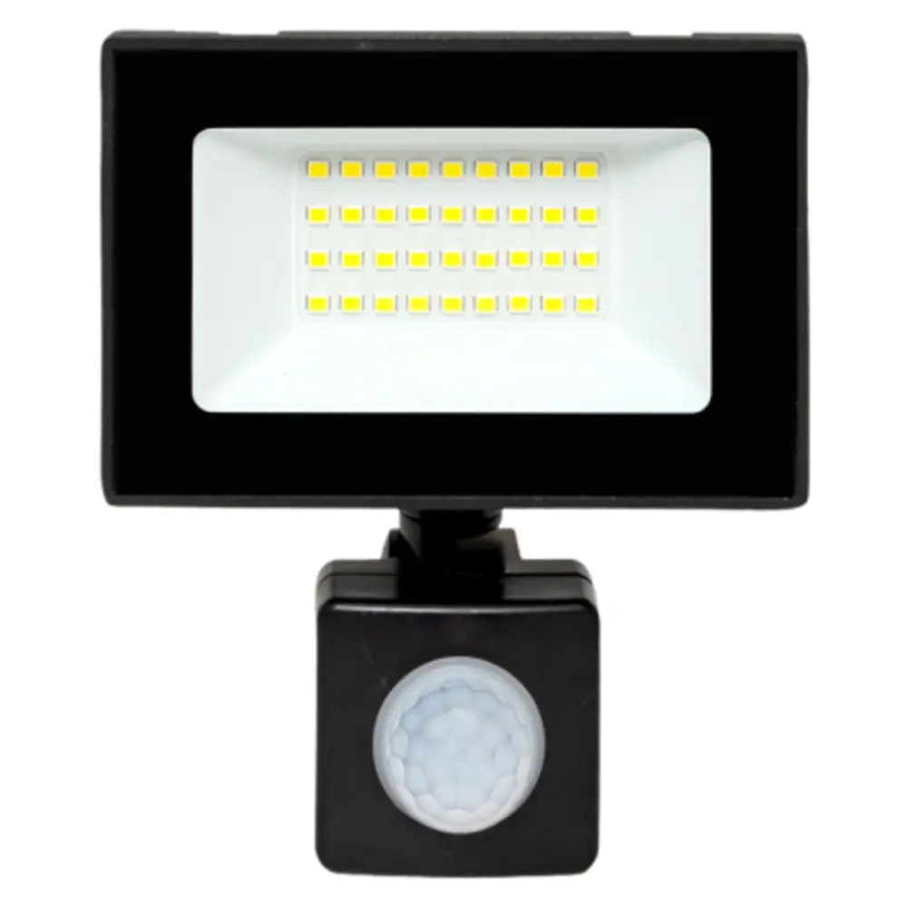Фото 2 Прожектор светодиодный уличный Ekf Fll-3003-30d-6500 30 Вт 6500 К IP65 холодный белый (голубой) свет Фото 2 Прожектор светодиодный уличный Ekf Fll-3003-30d-6500 30 Вт 6500 К IP65 холодный белый (голубой) свет